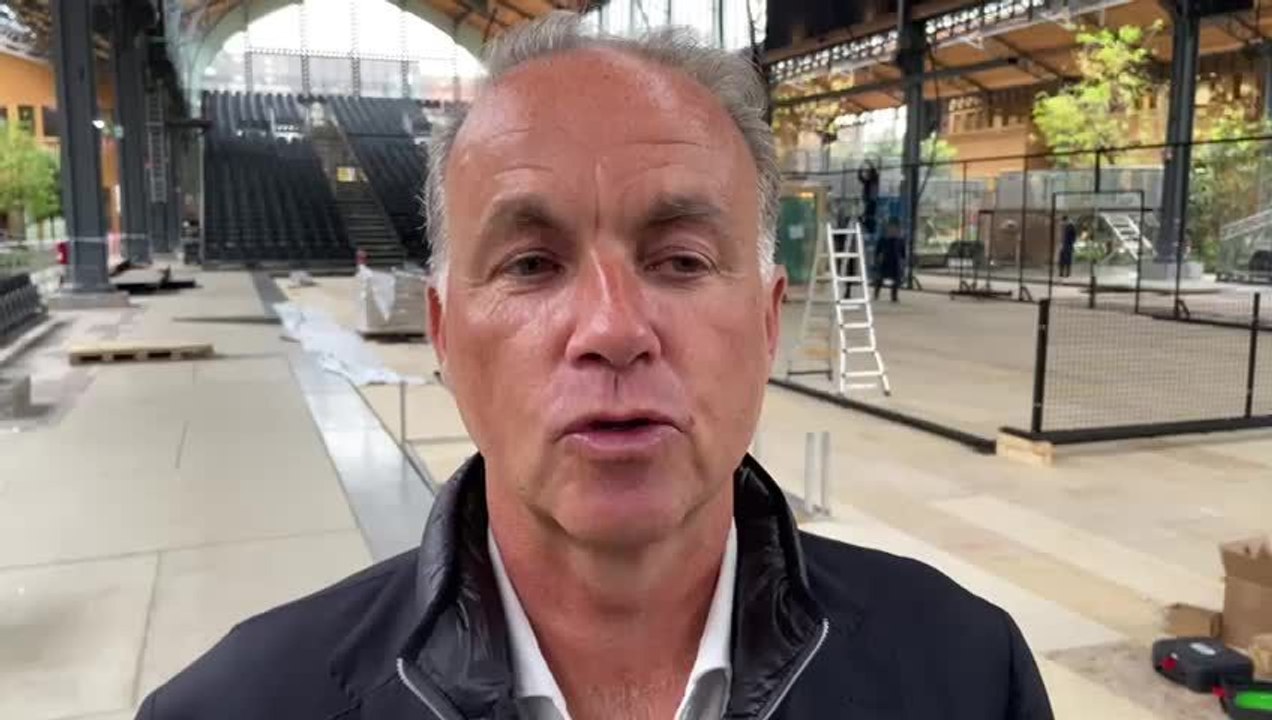 Vincent Laureyssens, organisateur du Lotto Brussels Premier Padel, préface l'épreuve