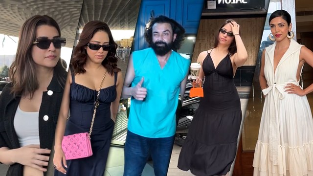 STARS Special: Tamannaah Bhatia, Kriti Sanon, Lord Bobby, Nushrratt & Shriya Spotted In The City!