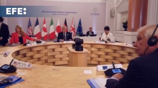 Los ministros de Exteriores del G7 cierran su reunión en Capri