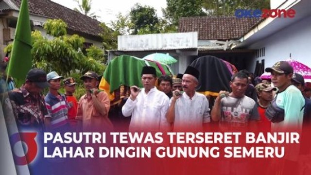 Pasutri Tewas Terseret Banjir Lahar Dingin Gunung Semeru usai Lewati Jembatan Minim Penerangan