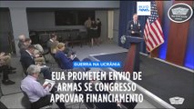 Pentágono promete envio imediato de armas à Ucrânia, se financiamento for aprovado