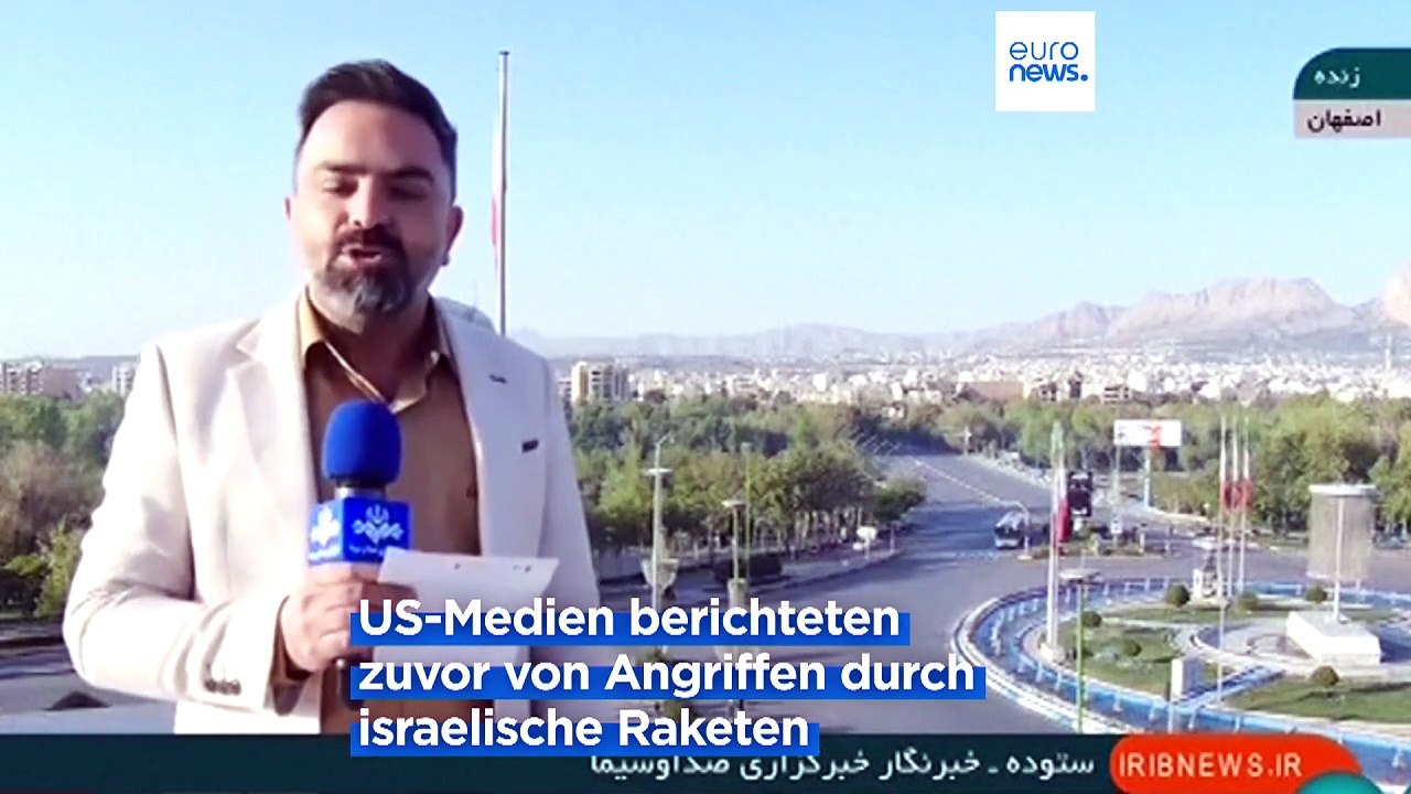 Nach Explosionen: Iran dementiert Angriffe aus dem Ausland zurück