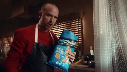 Bryan Cranston y Aaron Paul como Walter White y Jesse Pinkman | Comercial de Popcorners