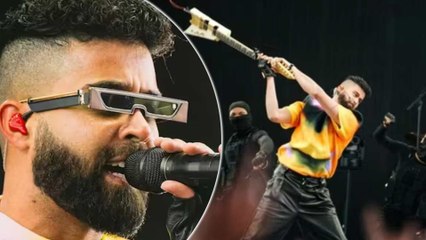 AP Dhillon Sparks Controversy After Guitar-Smashing Incident at Coachella 🎸