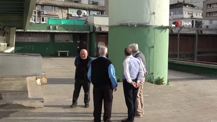 40 Metre Yükseklikte Mahsur Kalan Güvercini Kurtardı