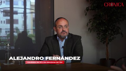 Alejandro Fernández dice que Puigdemont tiene 'madriditis'