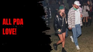 Taylor Swift and Travis Kelce Making Out At Coachella's Neon Carnival