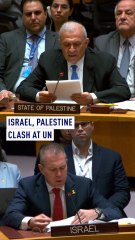 Israel, Palestine clash over UN membership vote