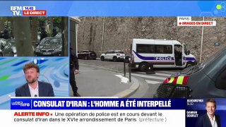 Consulat d'Iran à Paris: l'homme interpellé ne portait pas d'explosifs