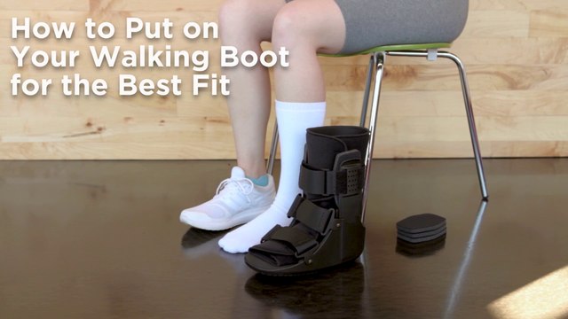 Step-by-Step Guide: Correctly Fitting a Medical Walking Boot for Ankle Sprains and Foot Fractures
