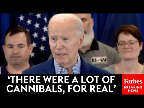 WATCH: Biden Claims His Uncle Crashed In New Guinea In WWII And Was Possibly Eaten By Cannibals