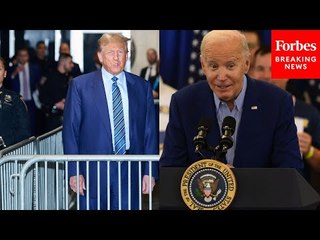 Biden Makes Fun Of Trump's Legal Problems As His NYC Hush Money Trial Ramps Up