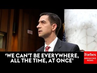 Tom Cotton Calls For The Utilization Of Retired US Officers To Train Foreign Military Partners