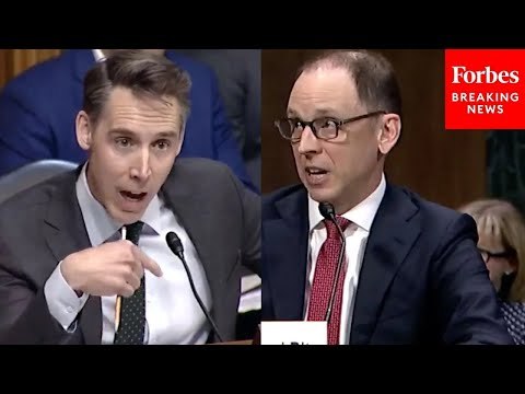 'I've Never Seen It Quite Like This': Josh Hawley Stunned By Biden Judicial Nom's 'Bizarre' Record