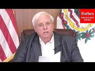 West Virginia Gov. Jim Justice Holds Administration Update Briefing