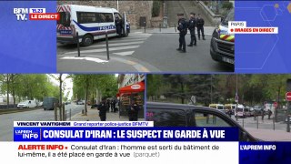 Consulat d'Iran à Paris: le suspect déjà connu des services de police pour un incendie à ce même consulat