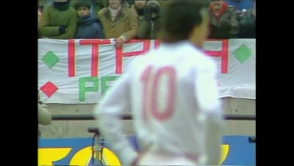 Italy v Hungary Group One 06-06-1978