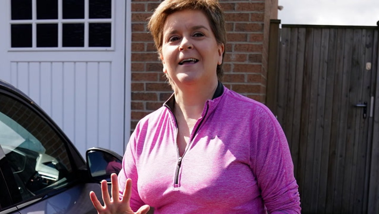 Watch: Nicola Sturgeon admits ‘it’s a difficult time’ after husband Peter Murrell charged over SNP finances