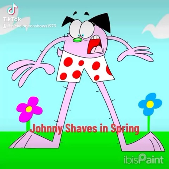 Johnny & Friends: Johnny Shaves in Spring in Speedpaint