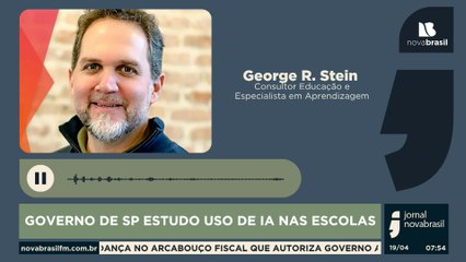 GOVERNO DE SP ESTUDO USO DE IA NAS ESCOLAS