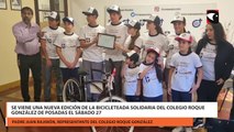 Se viene una nueva edición de la bicicleteada solidaria del Colegio Roque González de Posadas el sábado 27