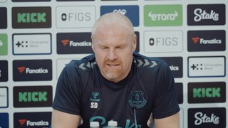 Dyche on being seen as a firefighter as he attempts to keep Everton up