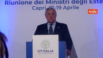 Medio Oriente, Tajani: G7 non far? da spettatore