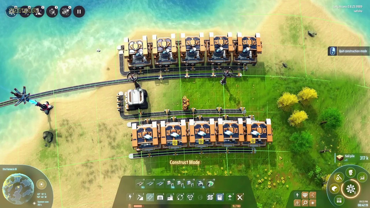 Das gefundene Titan verarbeiten lassen. | Dyson Sphere Program | Ep. 27