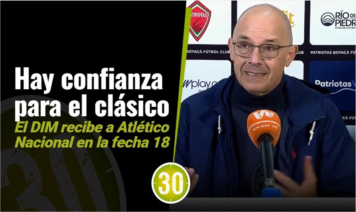 El triunfo nos da una confianza extra para lo que se viene Alfredo Arias, técnico del DIM