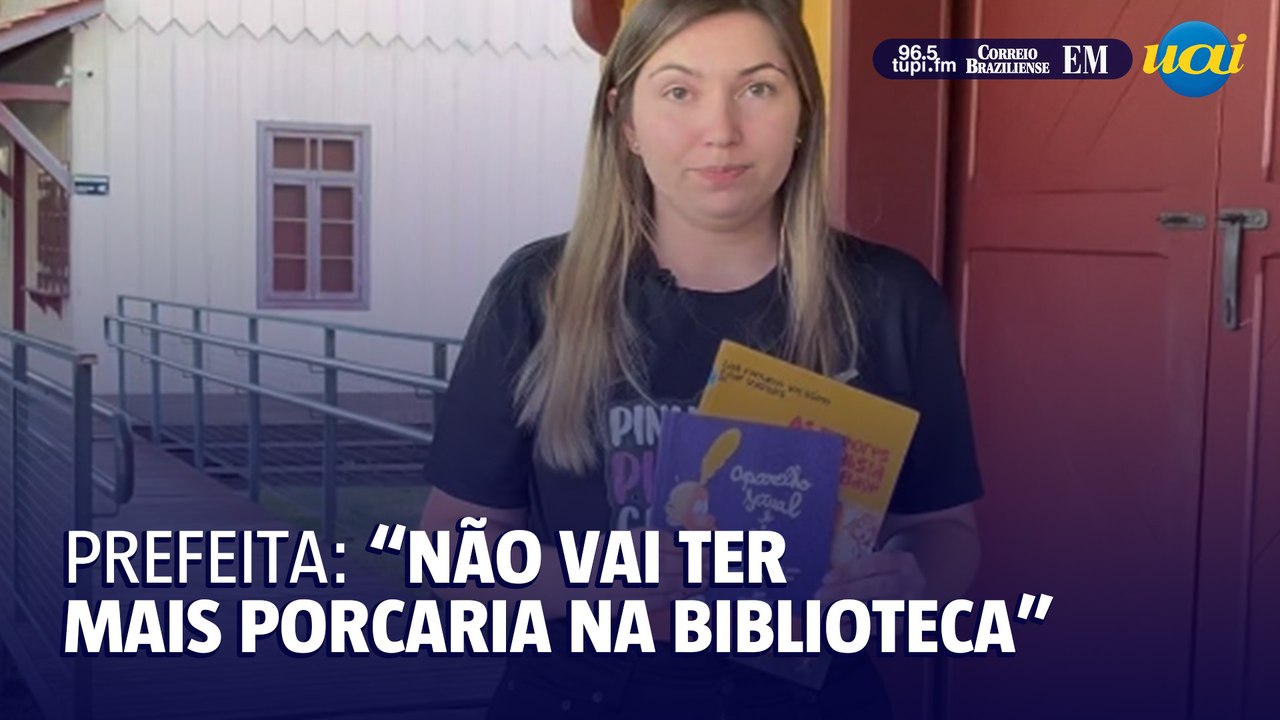 Prefeita bolsonarista joga livros no lixo, diz que o governo federal "induz coisas" aos jovens