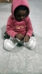 little baby play with ladybug || ladybug || brave girl play with ladybug