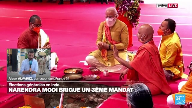 Élections générales en Inde : Narendra Modi brigue un 3ème mandat