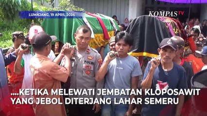Banjir Lahar Dingin Semeru Memakan Korban Tewas, Sepasang Suami Istri Terseret Sejauh 1 Km