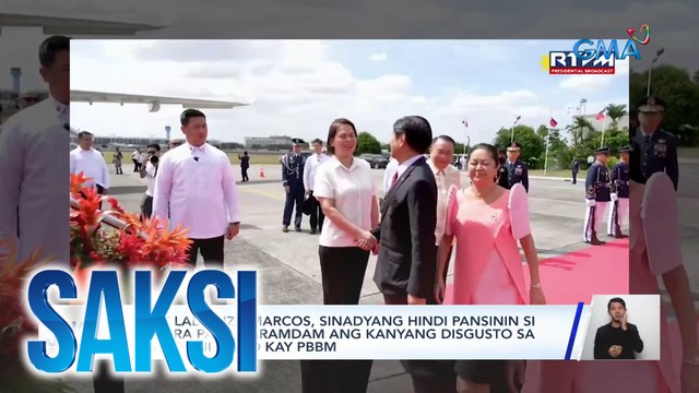 First Lady Liza Marcos, sinadyang hindi pansinin si VP Sara para iparamdam ang kanyang di gusto sa batikos ni FPRRD kay PBBM | Saksi