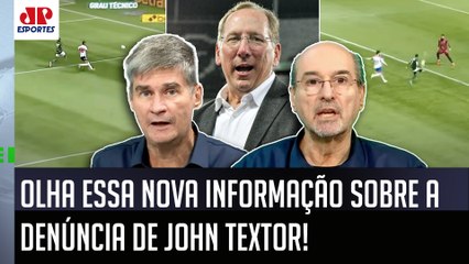 "Gente, os VÍDEOS que o Textor levou ao STJD MOSTRAM que..." OLHA a NOVA INFORMAÇÃO sobre a DENÚNCIA