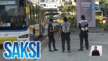 Ilang sasakyang dumaan sa EDSA busway kahit hindi naman awtorisado, hinarang at tiniketan | Saksi