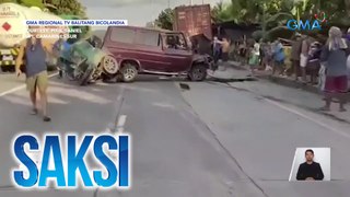 Trailer truck, nawalan umano ng preno; 9 na sasakyan inararo | Saksi