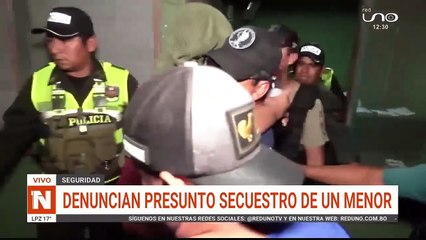 Denuncian que menor fue secuestrado