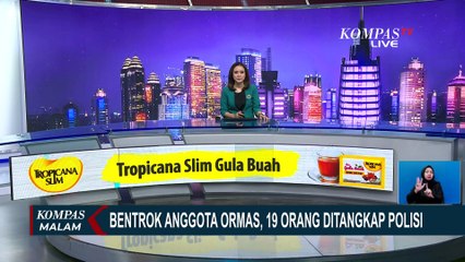 Viral! Video Bentrok Antar Ormas Berujung Perusakan Kantor, 19 Orang Ditangkap Polisi