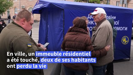 "Encore une mauvaise matinée pour Dnipro" après des frappes russes mortelles