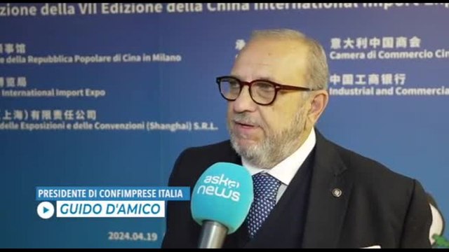 D'Amico (Confimprese): puntiamo a rafforzare rapporti con la Cina