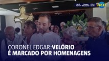 Velório é marcado por homenagens ao coronel Edgar