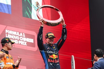 ماكس فيرستابين يفوز بسباق جائزة الصين الكبرى للفورمولا 1