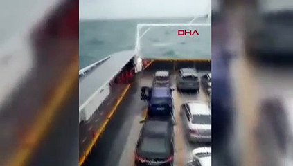 Yalova-Yenikapı arabalı vapurunda korku dolu anlar: "Ölmekten çok korkuyorum''