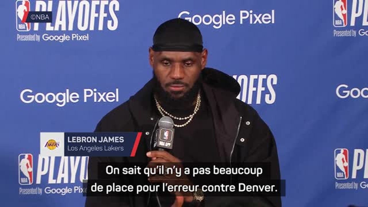 Lakers - James ne doute pas malgré la défaite : “Une occasion lundi de revenir et d'être meilleurs”