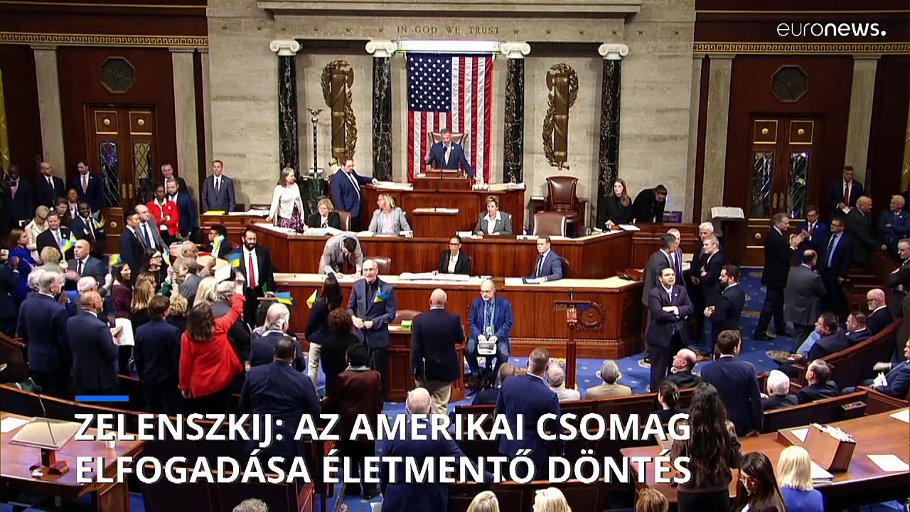 Zelenszkij: az amerikai csomag elfogadása életmentő volt