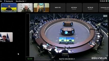 Zelensky alla Nato: quest'anno non possiamo aspettare decisioni