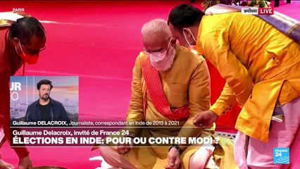 Guillaume Delacroix : "Narendra Modi mêle comme jamais le politique et le religieux"