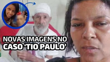 Novas imagens no caso 'tio Paulo' mostram dinâmica dias antes de ida a agência