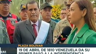 Pueblo sucrense y FANB conmemoran los 214 años de la Declaración de Independencia de Venezuela